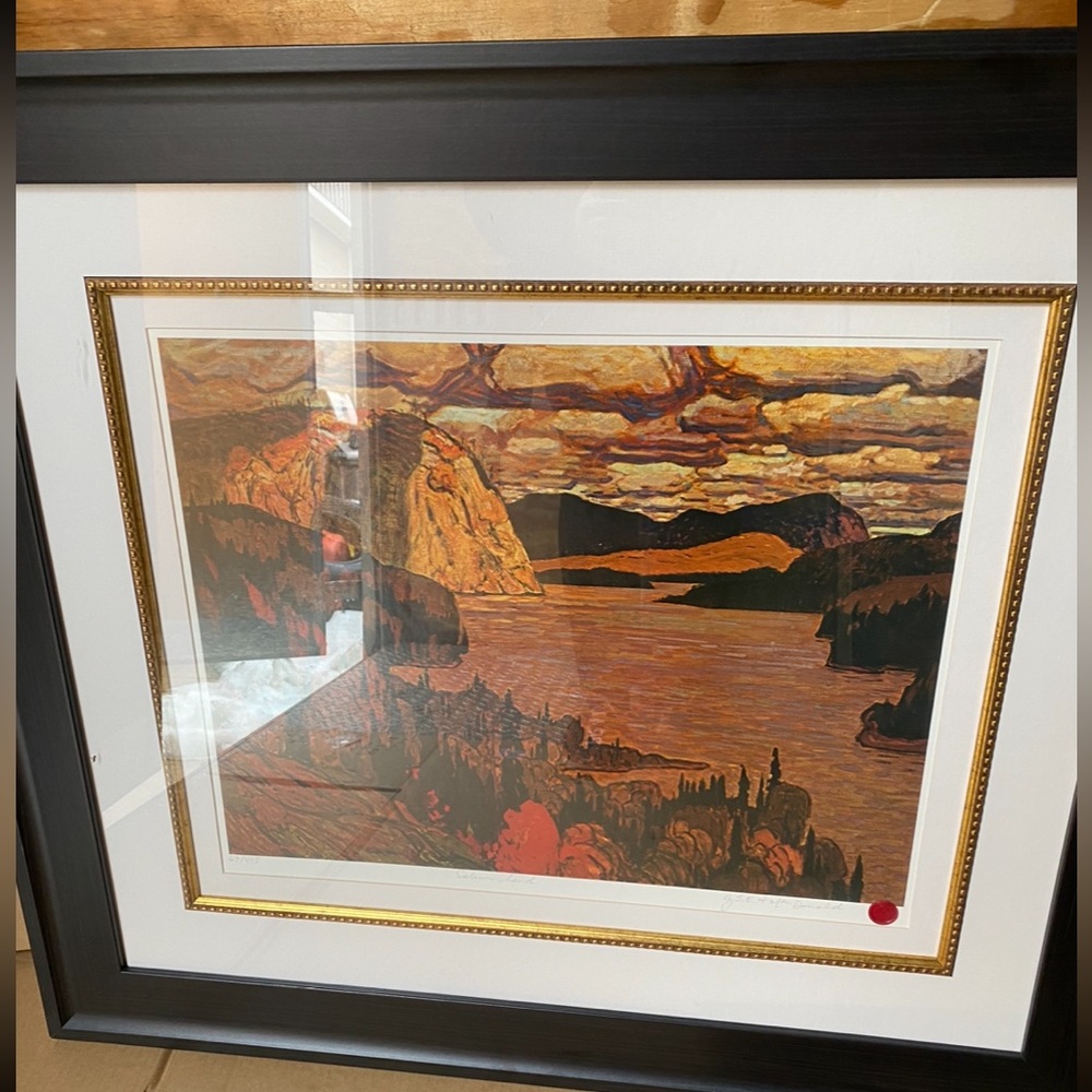 Painting: The Solemn Land by J.E.H MacDonald
